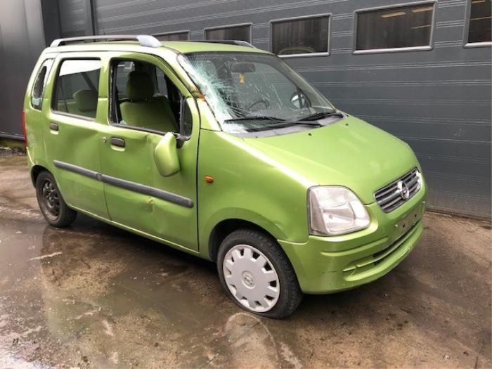 Opel Agila 1.2 16V Sloopvoertuig (2003, Groen)