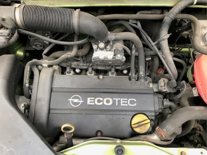 Opel Agila 1.2 16V Sloopvoertuig (2003, Groen)