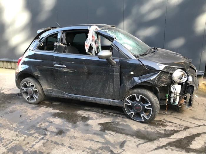 Fiat 500 1.2 Sloopvoertuig (2018, Metallic, Zwart)