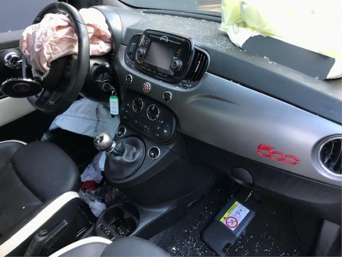 Fiat 500 1.2 Sloopvoertuig (2018, Metallic, Zwart)