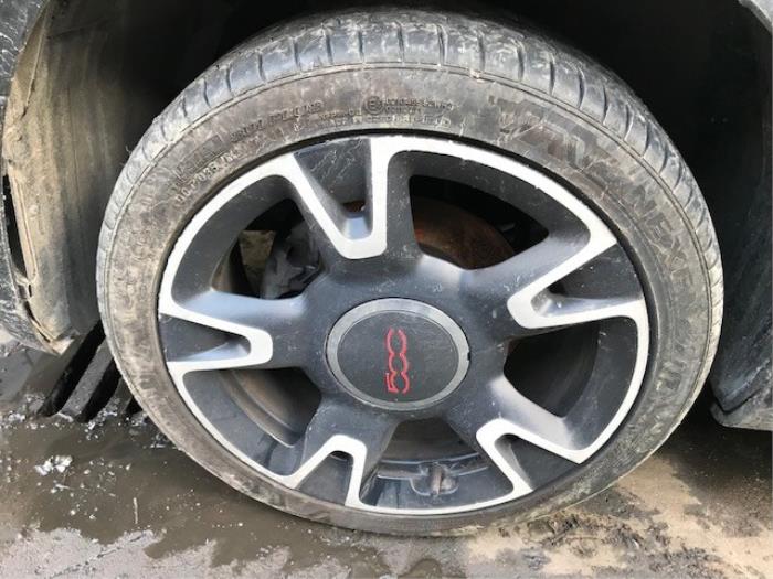 Fiat 500 1.2 Sloopvoertuig (2018, Metallic, Zwart)