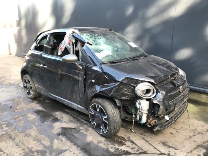 Fiat 500 1.2 Sloopvoertuig (2018, Metallic, Zwart)