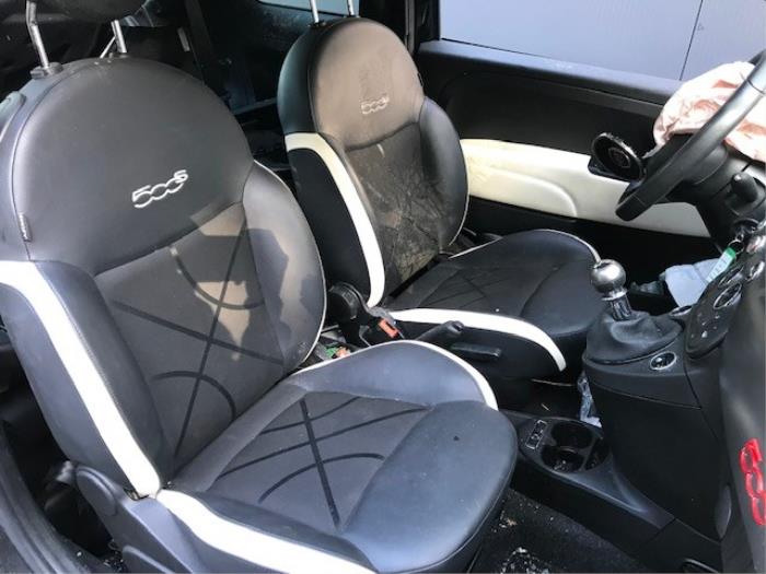 Fiat 500 1.2 Sloopvoertuig (2018, Metallic, Zwart)