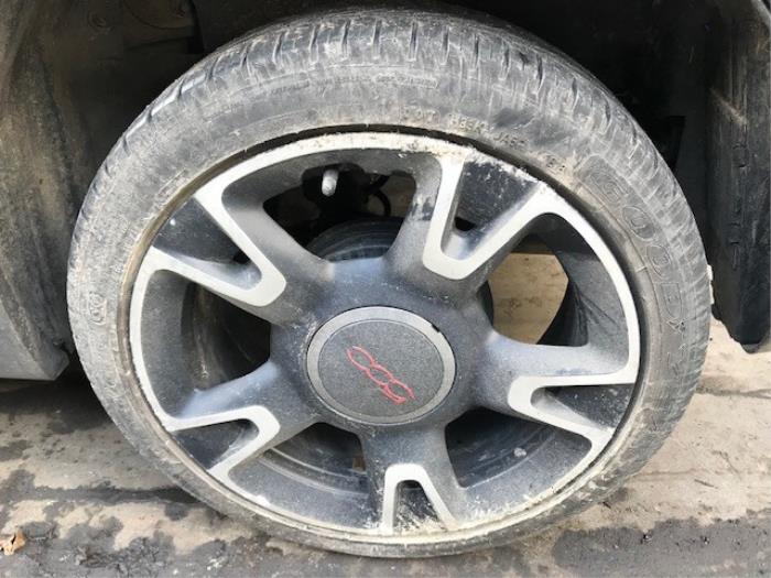 Fiat 500 1.2 Sloopvoertuig (2018, Metallic, Zwart)