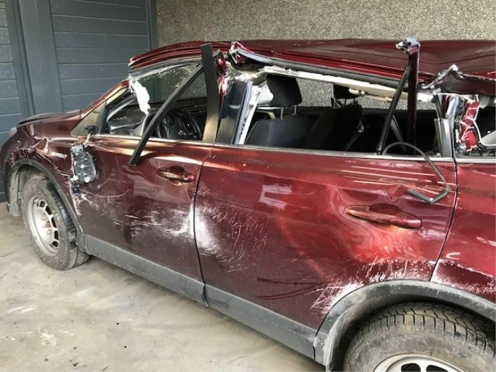 Toyota RAV4 2.5 Hybrid 16V VVT-i 4x4 Sloopvoertuig (2016, Bordeaux)