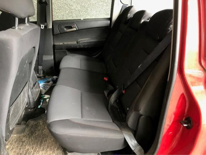 Ssang Yong Actyon Sloopvoertuig (2017, Rood)