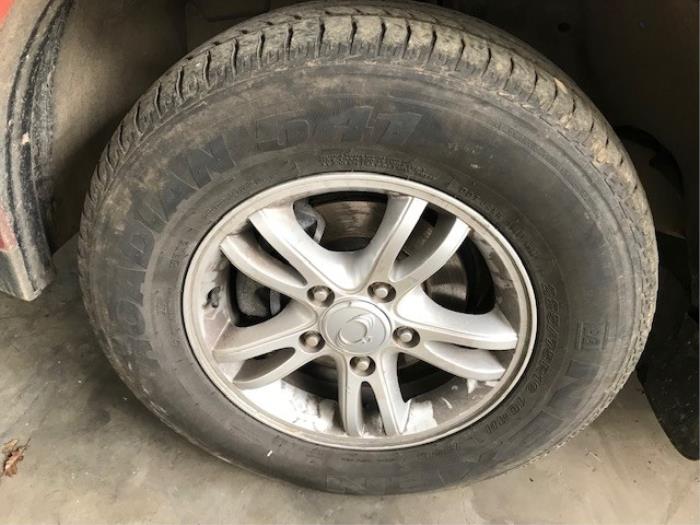 Ssang Yong Actyon Sloopvoertuig (2017, Rood)