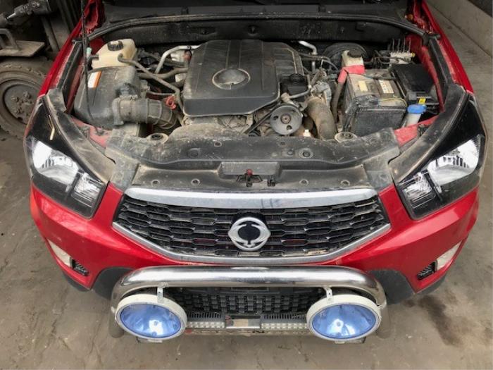 Ssang Yong Actyon Sloopvoertuig (2017, Rood)