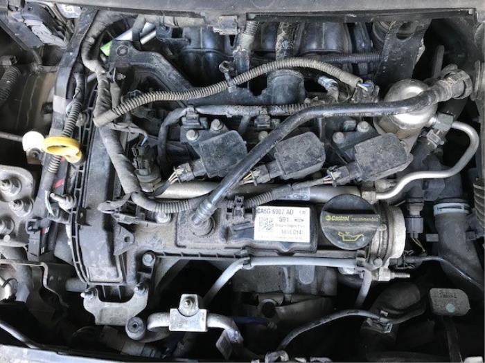 Ford Fiesta 6 1.0 SCI 12V 80 Sloopvoertuig (2015, Zwart)