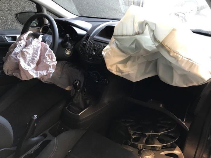 Ford Fiesta 6 1.0 SCI 12V 80 Sloopvoertuig (2015, Zwart)