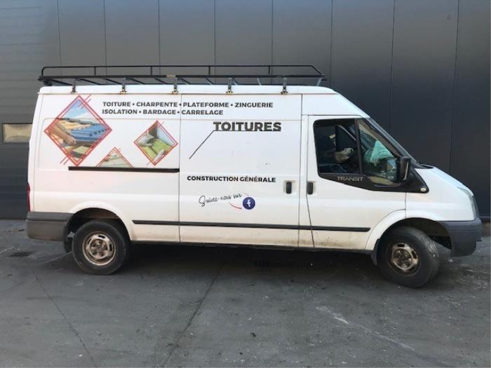 Ford Transit 2.2 TDCi 16V Euro 5 Sloopvoertuig (2012, Wit)