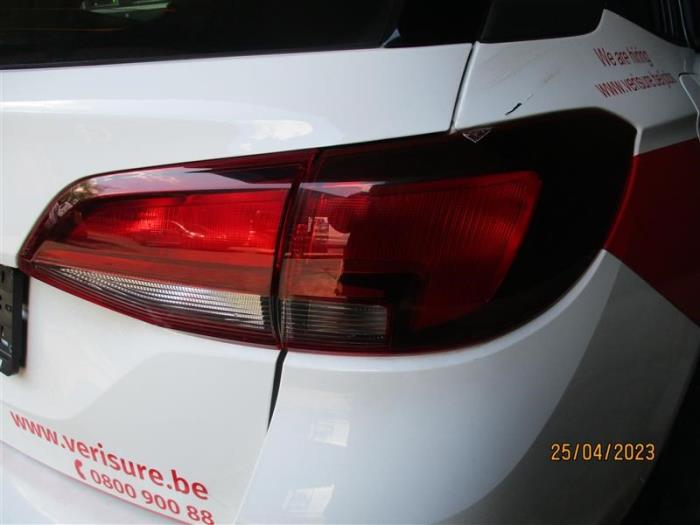 Opel Astra K Sports Tourer 1.5 CDTi 105 12V Sloopvoertuig (2020, Wit)