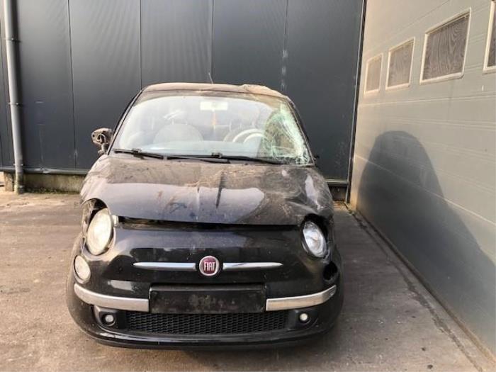 Fiat 500 1.2 Sloopvoertuig (2012, Zwart)