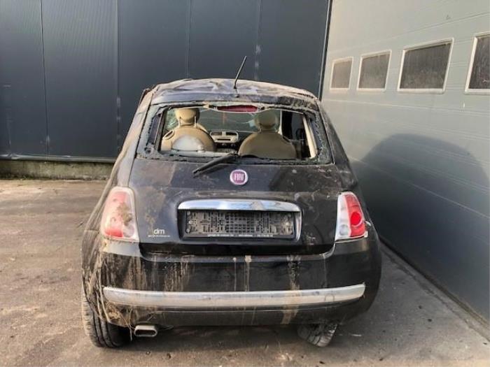 Fiat 500 1.2 Sloopvoertuig (2012, Zwart)
