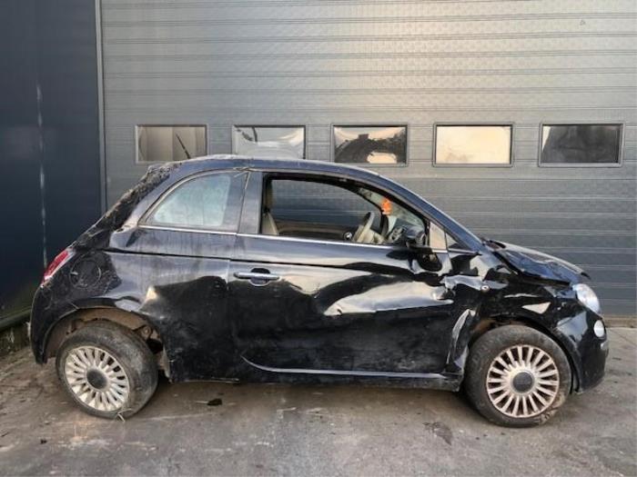 Fiat 500 1.2 Sloopvoertuig (2012, Zwart)