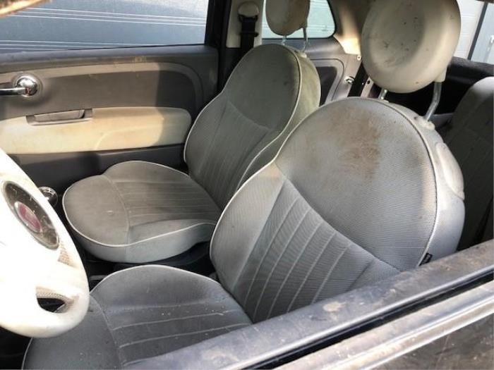 Fiat 500 1.2 Sloopvoertuig (2012, Zwart)