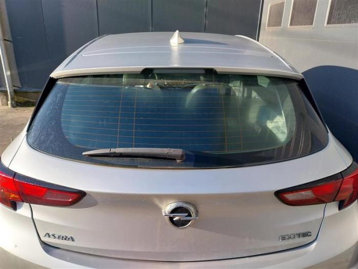 Opel Astra K 1.0 Turbo 12V Sloopvoertuig (2018, Licht, Zilvergrijs)