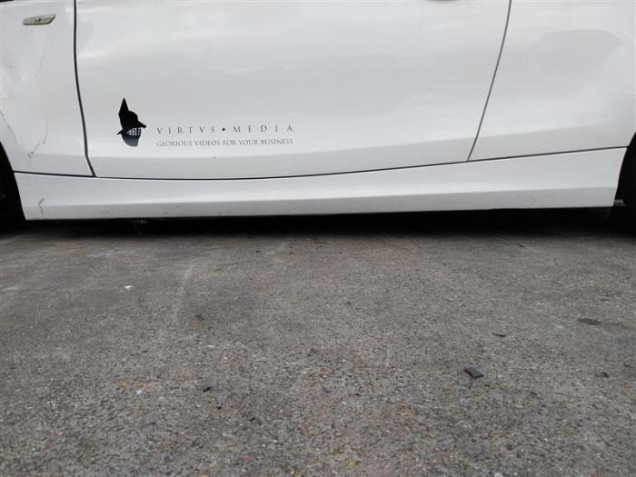 BMW 1 serie 116i 1.6 16V Sloopvoertuig (2007, Wit)