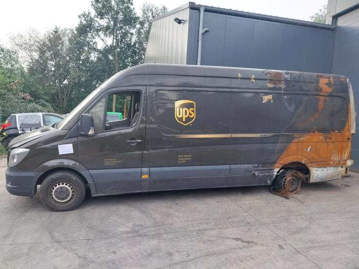 Mercedes Sprinter 3,5t 314 CDI 16V Sloopvoertuig (2018, Bruin)
