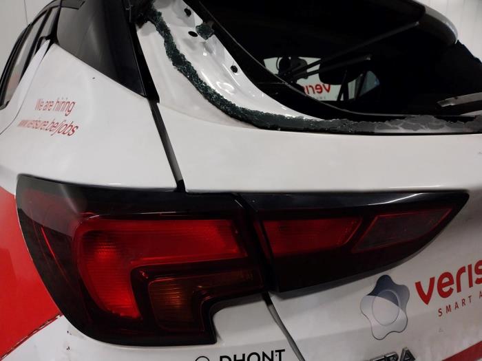 Opel Astra K 1.5 CDTi 105 12V Sloopvoertuig (2020, Wit)