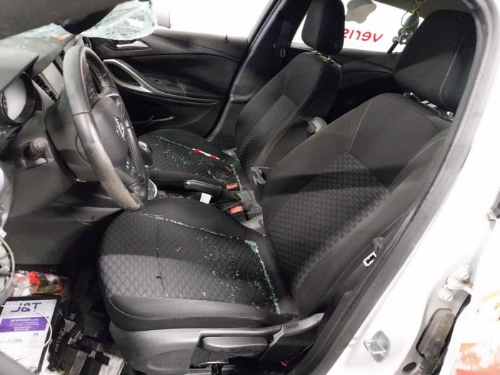 Opel Astra K 1.5 CDTi 105 12V Sloopvoertuig (2020, Wit)