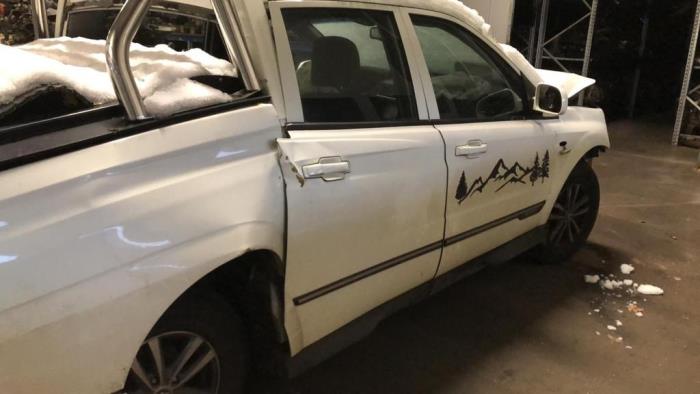 Ssang Yong Actyon Sloopvoertuig (2018, Wit)