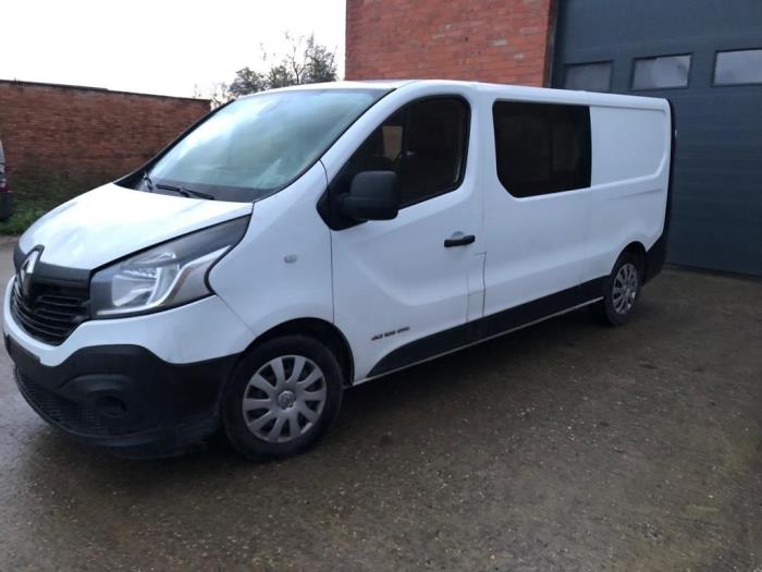 Renault Trafic 1.6 dCi 125 Twin Turbo Sloopvoertuig (2017, Wit)