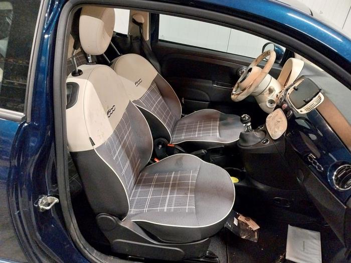 Fiat 500 1.0 Hybrid Sloopvoertuig (2020, Blauw)