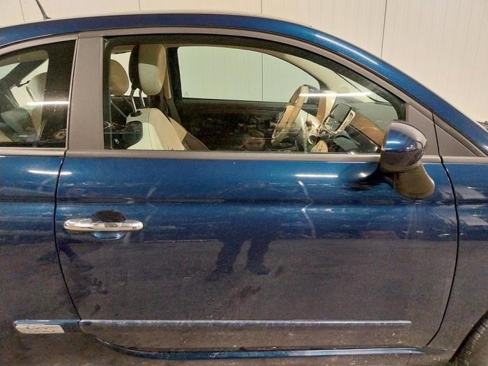 Fiat 500 1.0 Hybrid Sloopvoertuig (2020, Blauw)