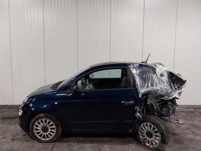 Fiat 500 1.0 Hybrid Sloopvoertuig (2020, Blauw)