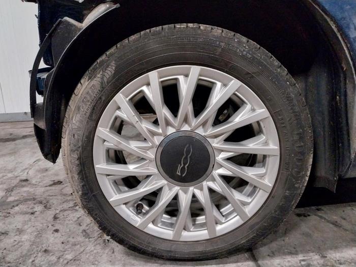 Fiat 500 1.0 Hybrid Sloopvoertuig (2020, Blauw)