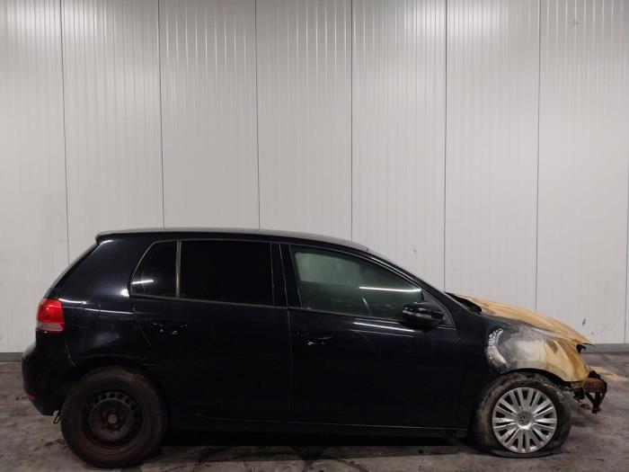 Volkswagen Golf VI 1.4 TSI 122 16V Sloopvoertuig (2009, Zwart)