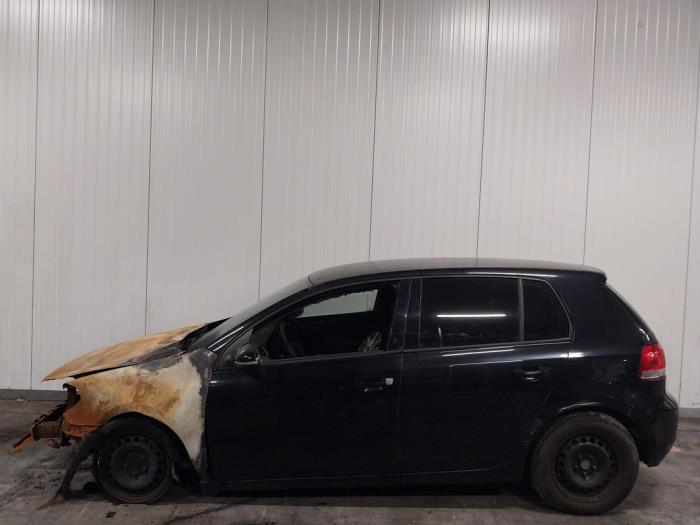 Volkswagen Golf VI 1.4 TSI 122 16V Sloopvoertuig (2009, Zwart)