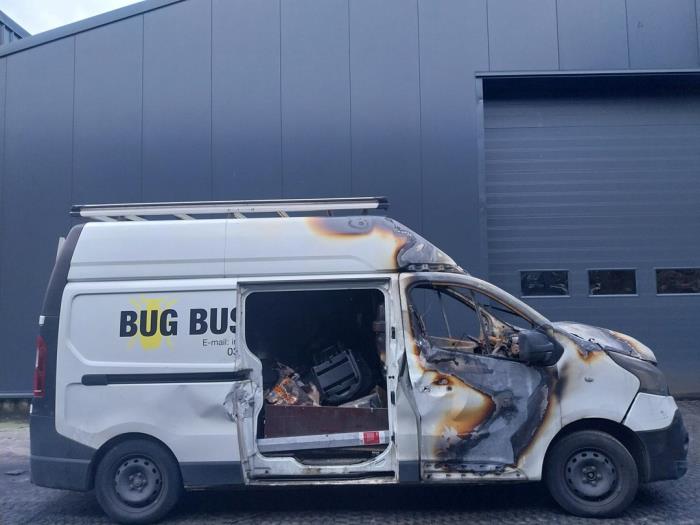 Renault Trafic 1.6 dCi 125 Twin Turbo Sloopvoertuig (2018, Wit)