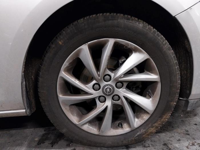 Opel Astra K Sports Tourer 1.5 CDTi 122 12V Sloopvoertuig (2021, Zilver)