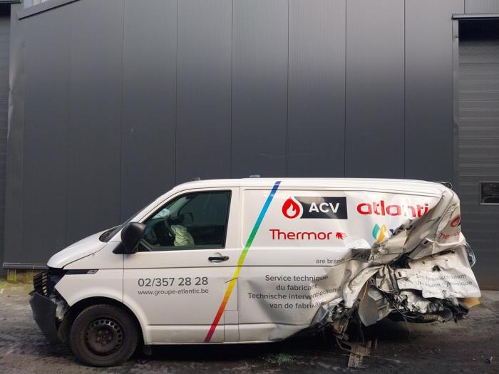 Volkswagen Transporter T6 2.0 TDI 150 Sloopvoertuig (2022, Wit)