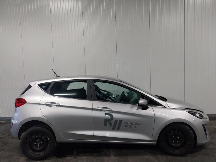 Ford Fiesta 7 1.5 TDCi 85 Sloopvoertuig (2017, Zilver)
