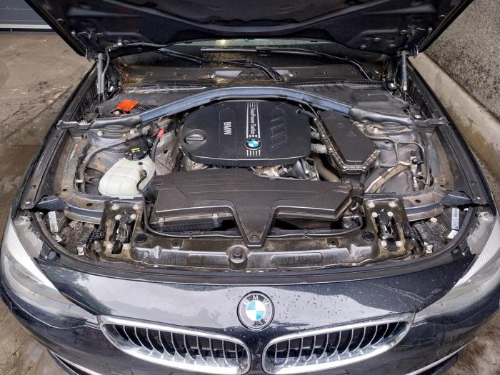BMW 3 serie Gran Turismo 318d 2.0 16V Sloopvoertuig (2014, Zwart)