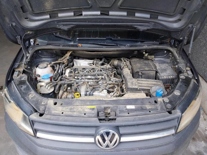 Volkswagen Caddy IV 2.0 TDI 102 Sloopvoertuig (2018, Zwart)