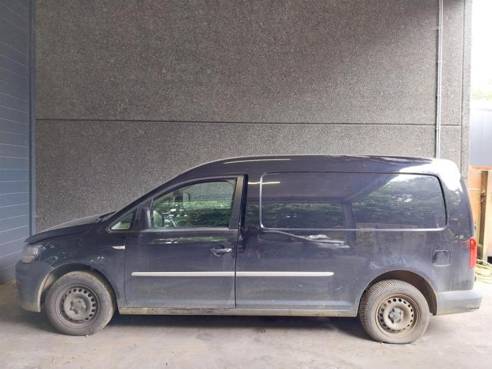 Volkswagen Caddy IV 2.0 TDI 102 Sloopvoertuig (2018, Zwart)