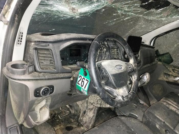 Ford Transit Custom 1.0 12V Ecoboost PHEV Sloopvoertuig (2021, Wit)