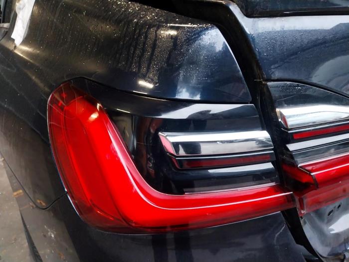 BMW 7 serie 745e,Le Sloopvoertuig (2019, Zwart)