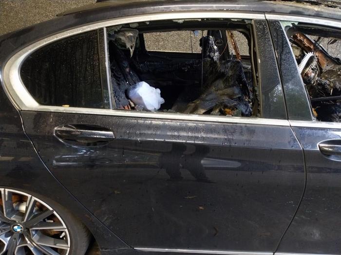 BMW 7 serie 745e,Le Sloopvoertuig (2019, Zwart)