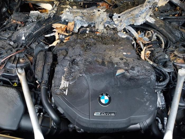 BMW 7 serie 745e,Le Sloopvoertuig (2019, Zwart)