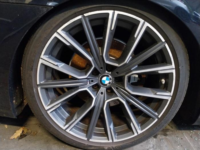 BMW 7 serie 745e,Le Sloopvoertuig (2019, Zwart)