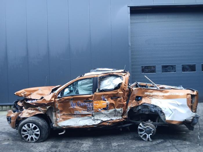 Ford Ranger 2.0 EcoBlue 16V 4x4 Sloopvoertuig (2021, Oranje)