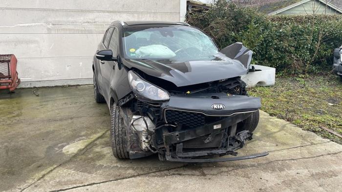 Kia Sportage 1.7 CRDi 115 16V 4x2 Sloopvoertuig (2017, Zwart)