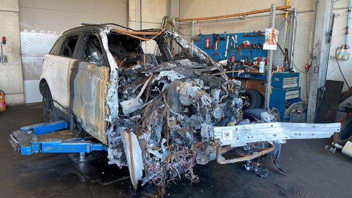 Landrover Range Rover Velar 2.0 D300 MHEV AWD Sloopvoertuig (2022, Wit)