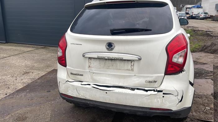 Ssang Yong Korando 2.0 e-XDi 16V 4x2 Sloopvoertuig (2014, Wit)