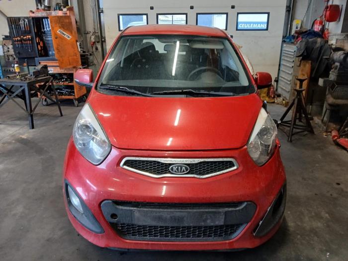 Kia Picanto 1.0 12V Sloopvoertuig (2012, Rood)